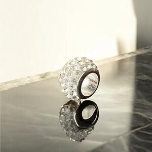 Stainless Steel  Crystal European Style Charm Bead NEW